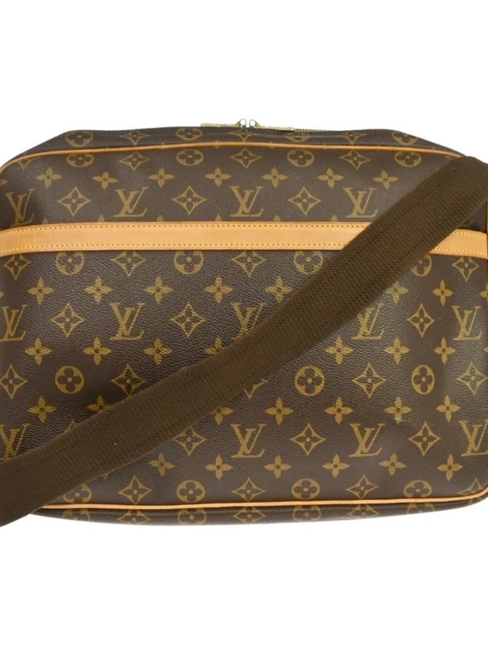 LOUIS VUITTON MONOGRAM REPORTER GM SHOULDER BAG